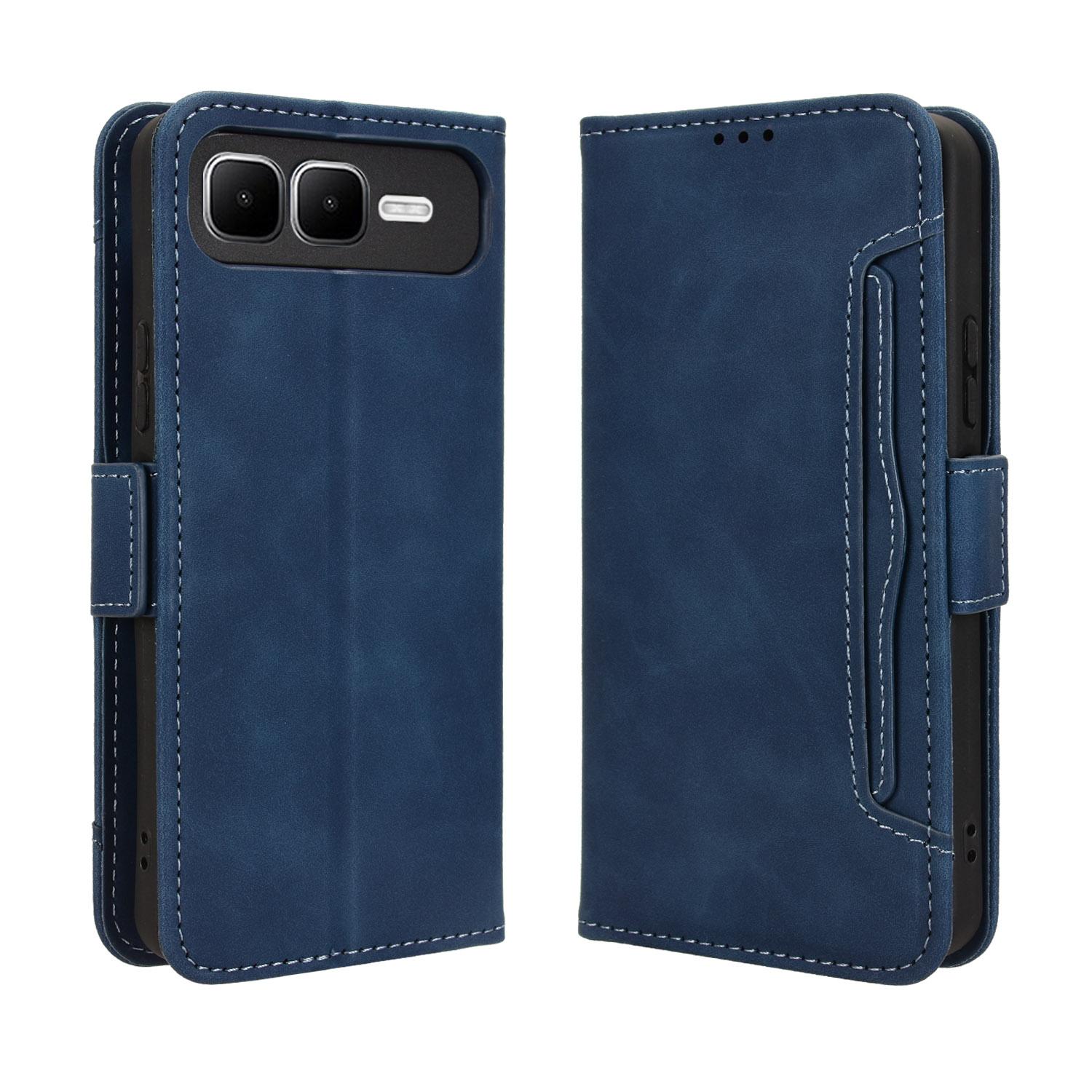 

For Infinix Smart 10 Plus Leather Case Phone Wallet Cover with Multiple Card Slots C