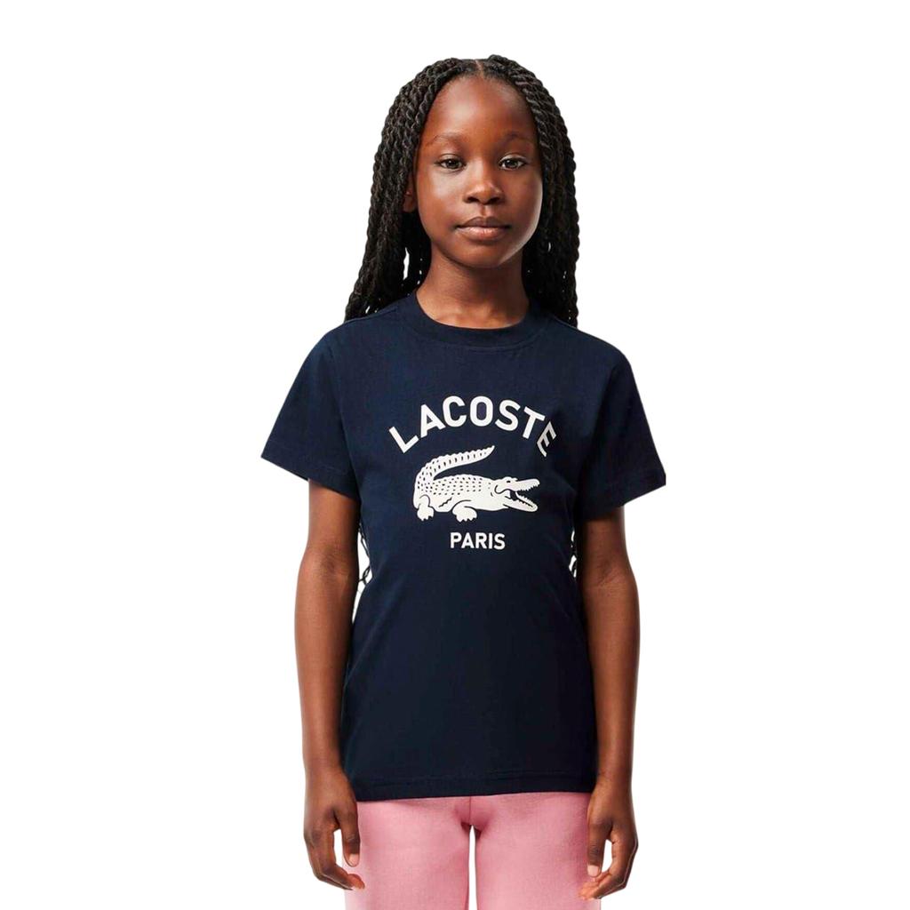 Lacoste Childrens/Kids Paris Organic Cotton Regular T-Shirt