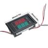 Digital Multimeter AC 60-500V 100A Volt Amp Meter with Current   2 In 1   Ammeter Voltmeter Meter for   Car Accessories Replacem