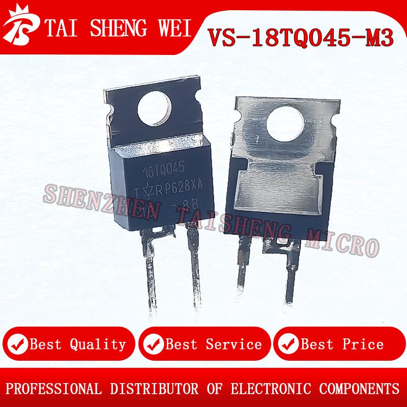 10PCS Brand New 18TQ045 VS-18TQ045-M3 18A 45V Rectifier Diode