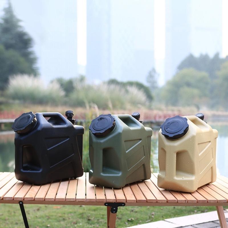 Camping Water Container, 12L Water Containers Jugs No Leakage Water Storage Water Tank Water Storage for Camping, Hiking