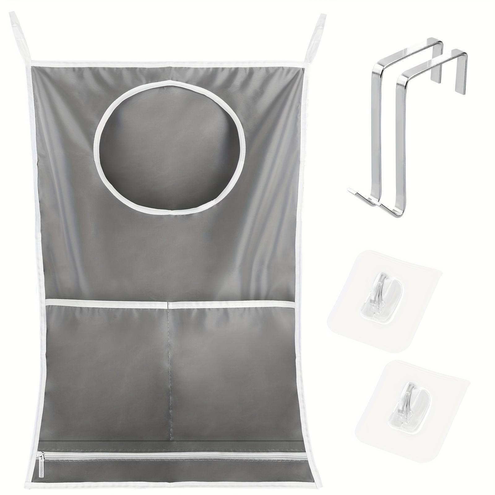 

Корзина для белья, подвесная над дверью, 5 шт., настенная сумка для хранения белья с большим отверстием, органайзер для экономии места