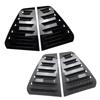 Pair Rear Side Window Trim Spoiler for Volkswagen VW Golf 6 MK6 2008-2012 Window Shutter Cover Louver Air Vents