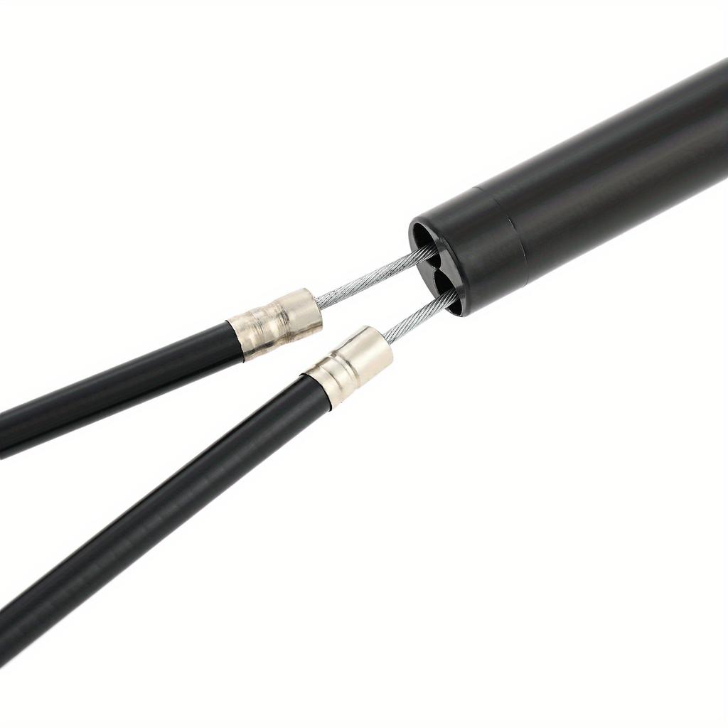 5 Pcs/Set Black BMX Bicycle Brake Line Set Cable Wire Kit PVC Stainless Steel Gyro Brake Cables for Gyro Systems 20 Inch Bikes Parts