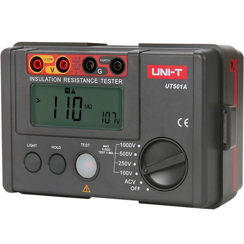 UNI-T UT501A/2A Hand-Crank Insulation Resistance Megohmmeter
