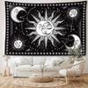1pc Child of the Sun and Moon Tapestry Wall Hanging, Room Decor, Bedroom Decor, Living Room Background, Natural Style Backdrop Cloth, Tapestry
