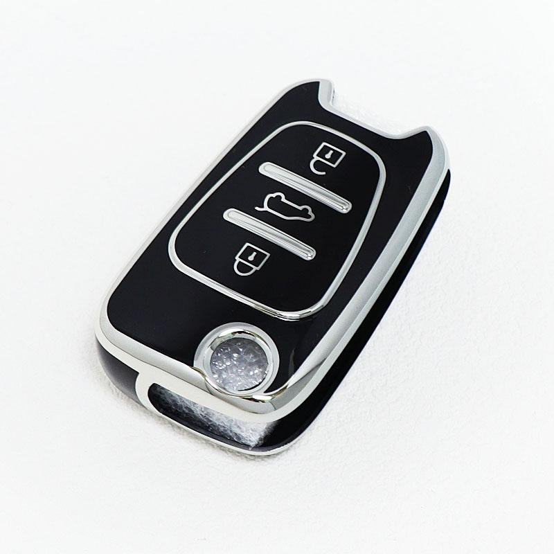 Fashion Tpu Accessorie For Hyundai I20 I30 Veloster Ix20 Car Key Case Cover For Kia Rio Sorento Ceed Sportage Soul Venga Picanto