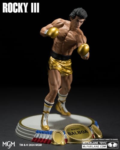McFarlane - Movie Maniacs 6-inch Pose - Rocky Wave 2 - Rocky Balboa (Rocky III)