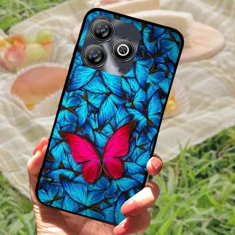 Für ZTE Blade V60 Smart A75 4G Hülle V60Smart Cool Wolf Löwe Silikon Weiches TPU Handyhülle Für ZTE BladeA75 4G Stoßfeste Bumper