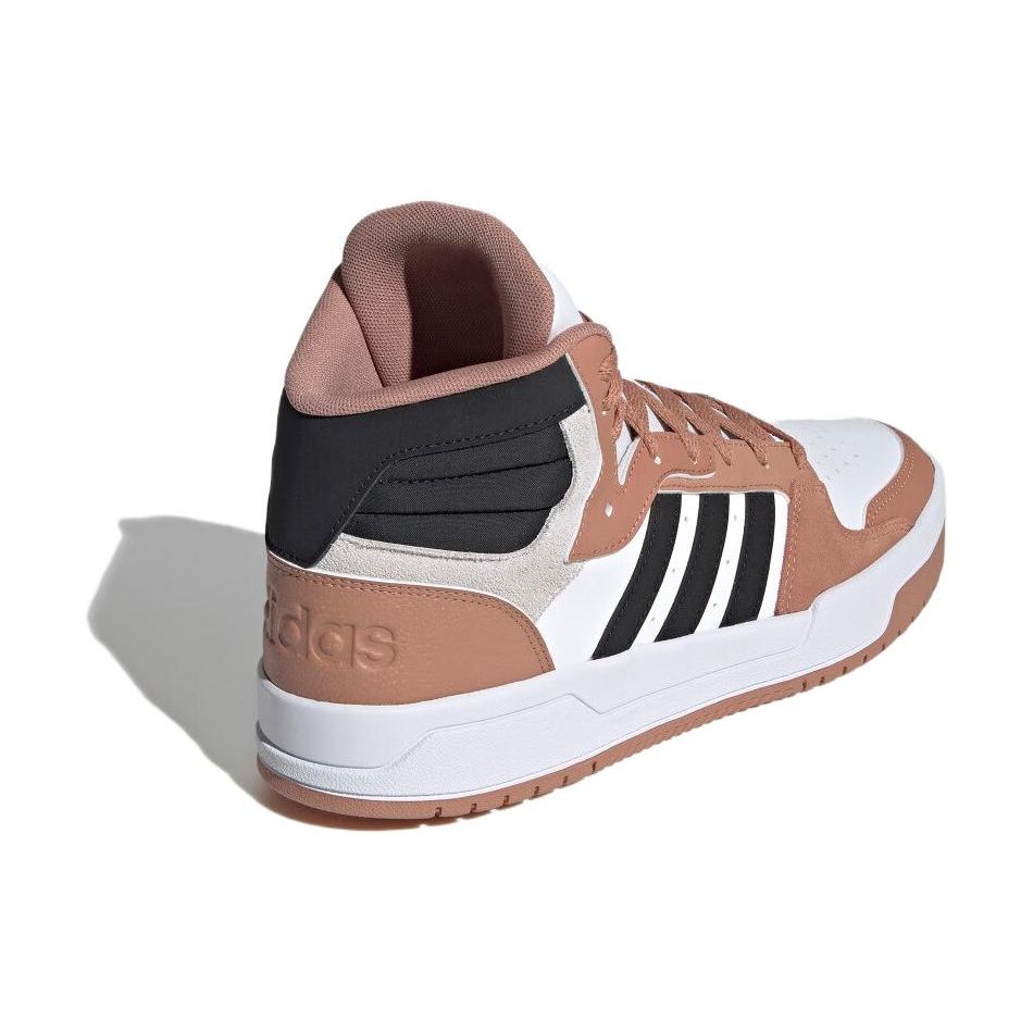 Adidas Neo Entrap Mid Comfortable High-Top Skate Shoes Unisex Skate Shoes White IE3909