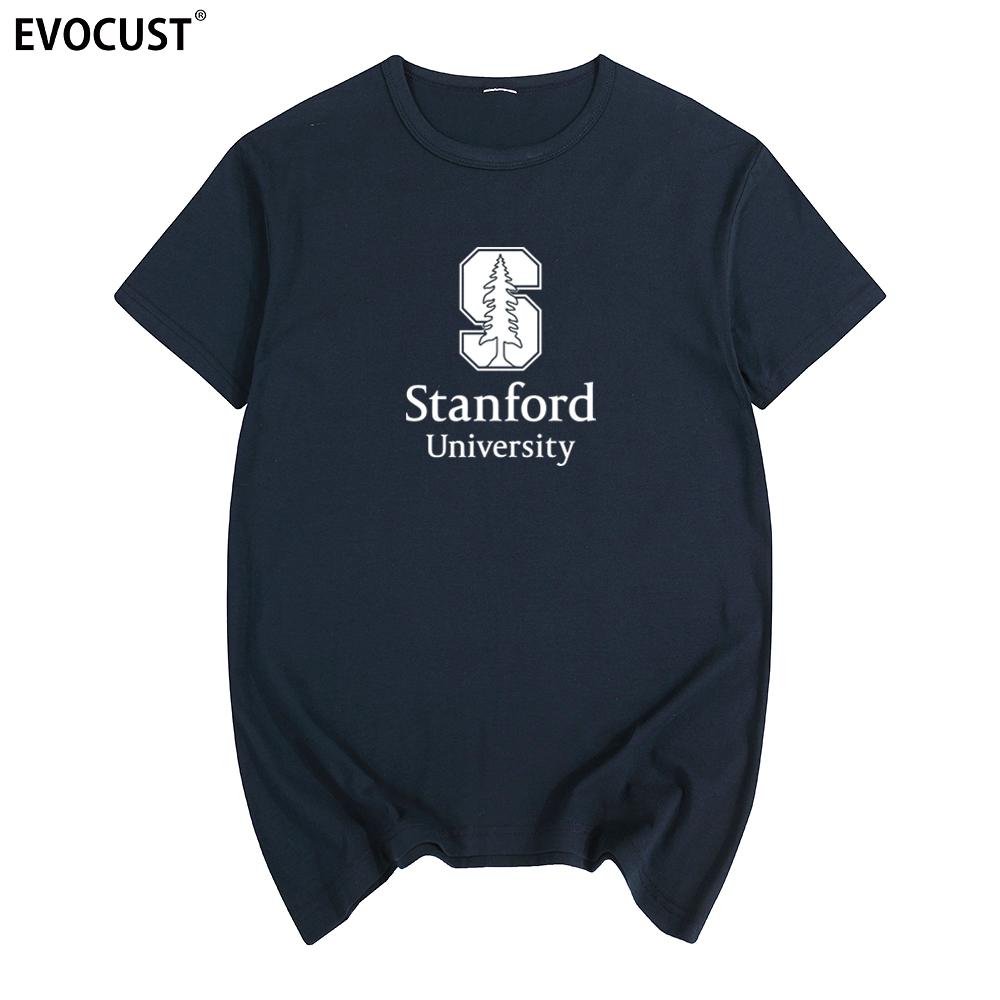STANFORD UNIVERSITY T-Shirt Baumwolle Herren T-Shirt Neu TEE T-SHIRT Damen