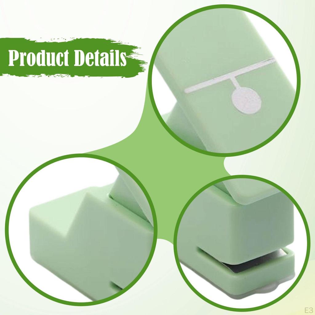 Perfurador para Crianças, Leve e Prático, Furo Único, Pastas Diários.