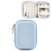 1PC Digital Camera Case for CAMKORY, Small Travel Compact Camera Holder with Mesh Pocket for Accessories SD Card