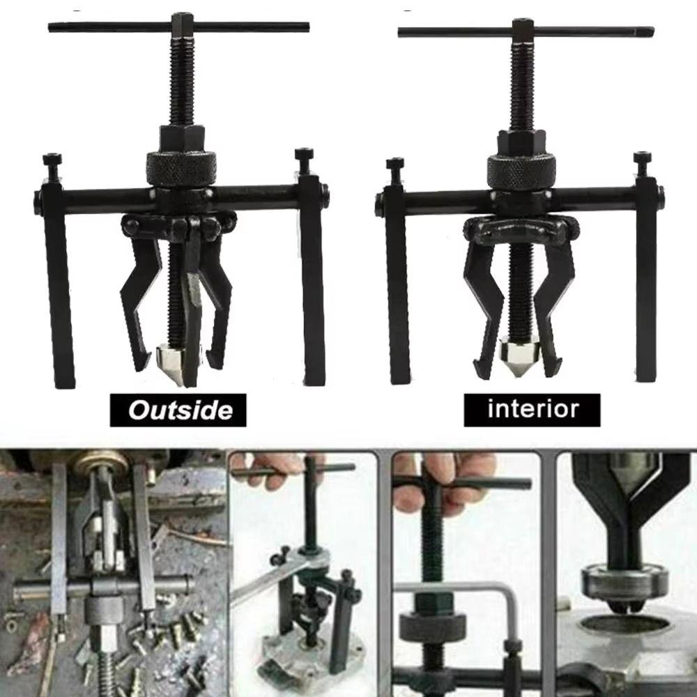 1Pcs 3-Jaws Disassembly Puller Gear Extractor  Motorcycle Tripod Disassembly Assembly Tool