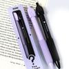 1Set Funny Rotation Answer Gel Pen Novelty Decompression Rotating Gel Pen Creative Stationery Ballpoint Student Stationery Gifts