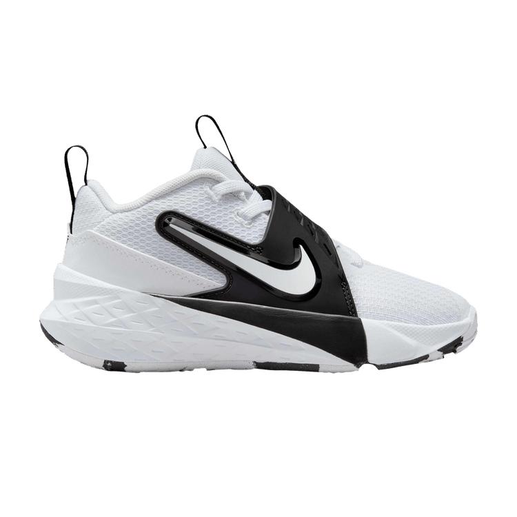 

Nike Team Hustle D12 PS White Black Kids Sneakers HF6280-101 35