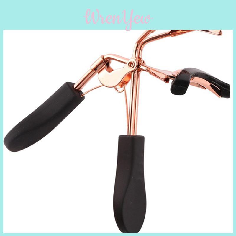 Elegant Rose Gold Professional Eyelash Curler For Effortless Eye-curling Results