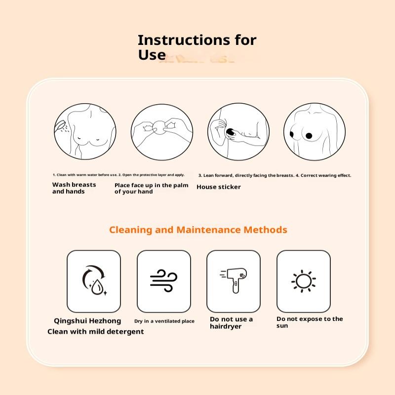 1Pair Chest Pads Bikini Set Push Up Padded Swimsuit Women Swimwear Silicone Breathable Bra Pad Nipple Cover