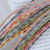 3mm 5Y Elastic Rope Colored Round Elastic Band For Clothing Shoelace Backpack Elastic Twisted Cords Garment Sewing Accessories