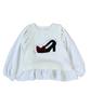Escape Classic 11331002 Magical Sequin Long T-Shirt, Girls, White