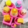 Silicone Soap Mold For Making Pudding Fondant 3D Diy Foam Handmade Cake Decorating Sugarcraft Moulds Silicone Mold Tools