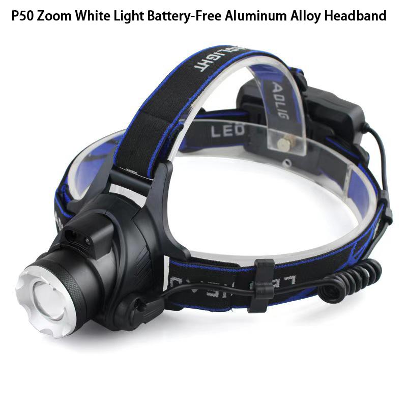 Led High-Power Long-Range Headlamp Usb Rechargeable Waterproof Suitable For Outdoor Camping And Wearing