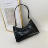 Fashionable and Popular Underarm Bag for Women's Japanese New Crocodile Pattern Versatile Shoulder Bag
