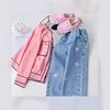 Girls' Love Embroidery Casual Jeans EJ308
