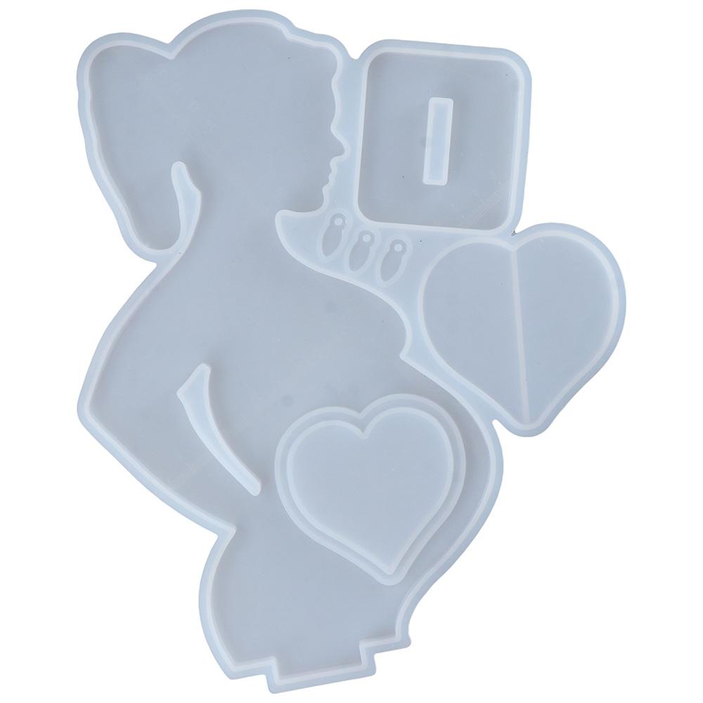 

resin mold table Silicone resin frame mold white resin picture frame mold Maternity mold Thanksgiving Day світло-сірого кольору