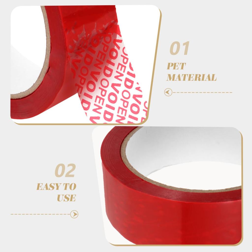 Packaging Tape x Security Sealing Leaves a Mark After Emerges When Box Important Crime Full Transfer Type [3cm 50m] Tamper-evident Tape, Tape, Tape,