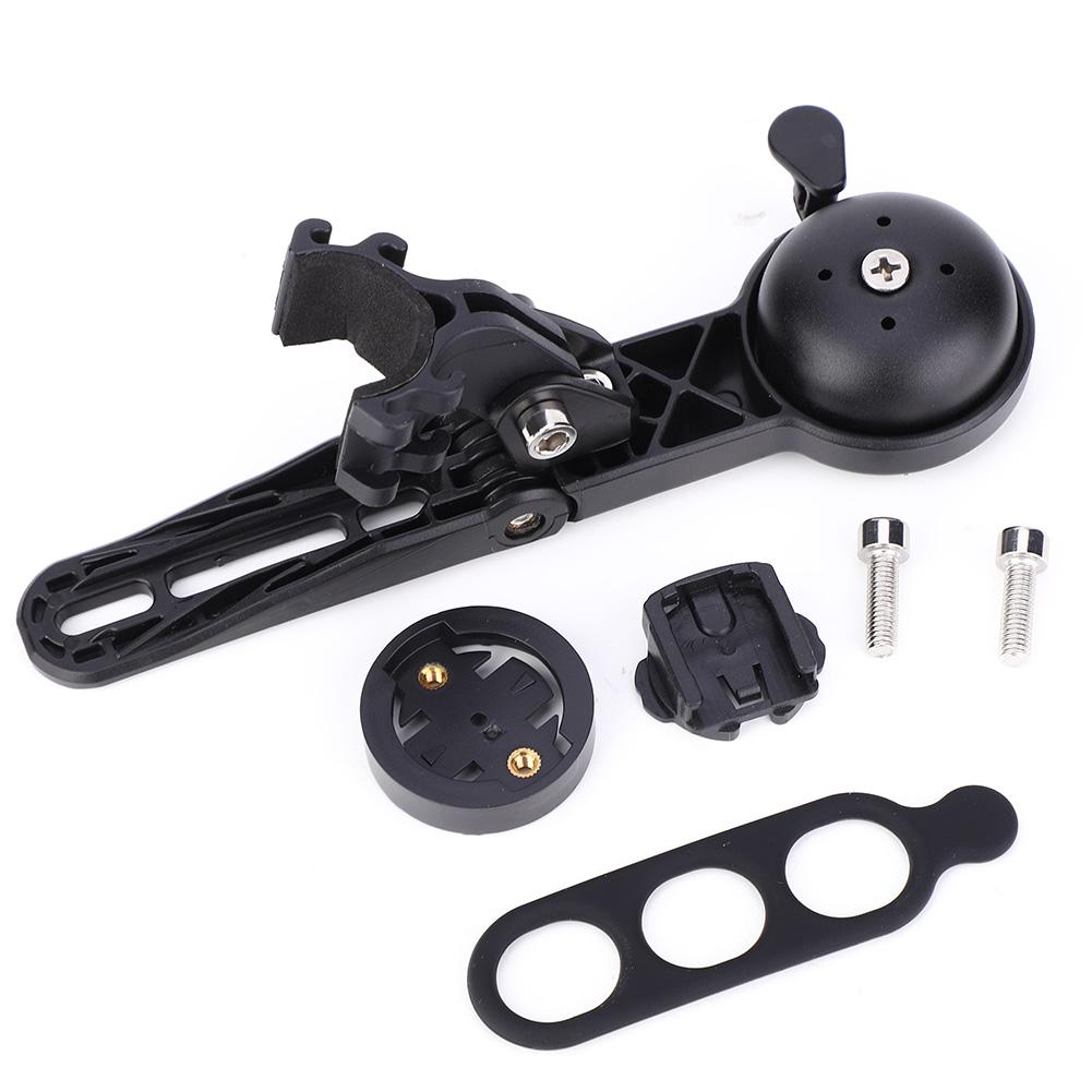 Plastic Multifunction Bike Computer Bracket Code Table Bell Holder for Mountain Road BicycleB