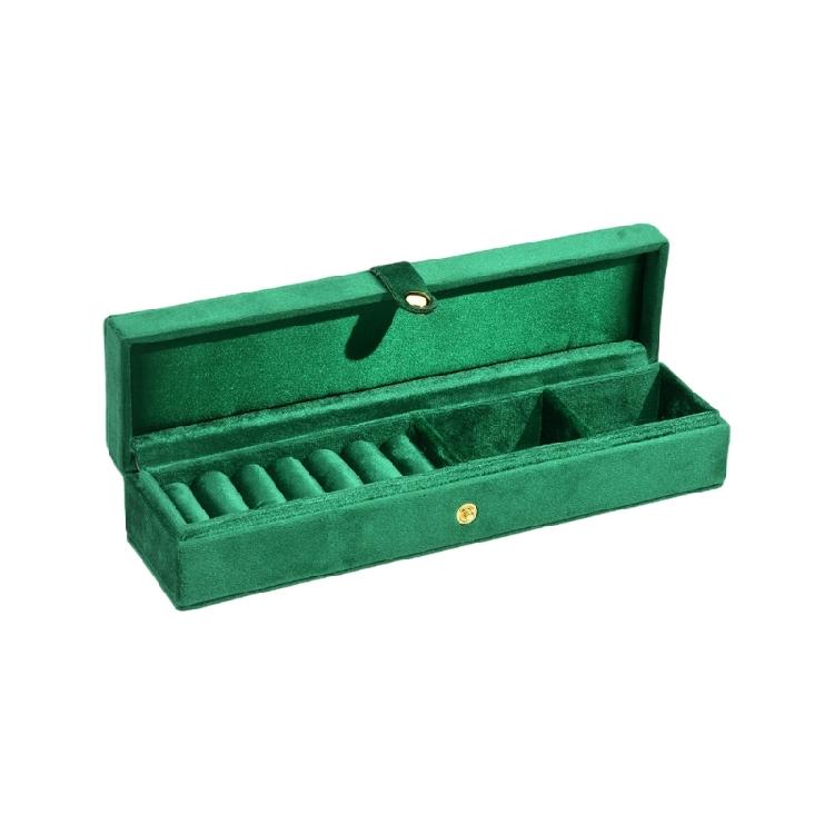 Elegant Jewelry Box with Multiple Compartments Storage Case for Rings Earrings Velvets Jewellery Holder for Women Girls