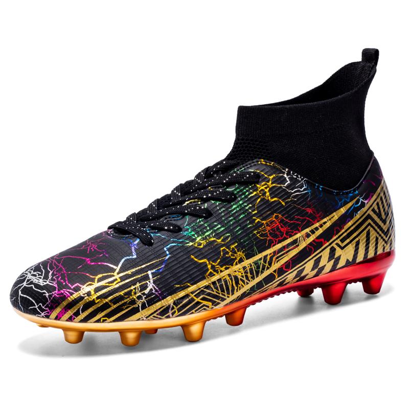 Scarpe da Calcio Moda Unisex Scarpe da Calcio Tacchetti da Calcio Stivaletti da Calcio Allenamento Giovani Sneakers Scarpe Sportive Outdoor Ronaldo