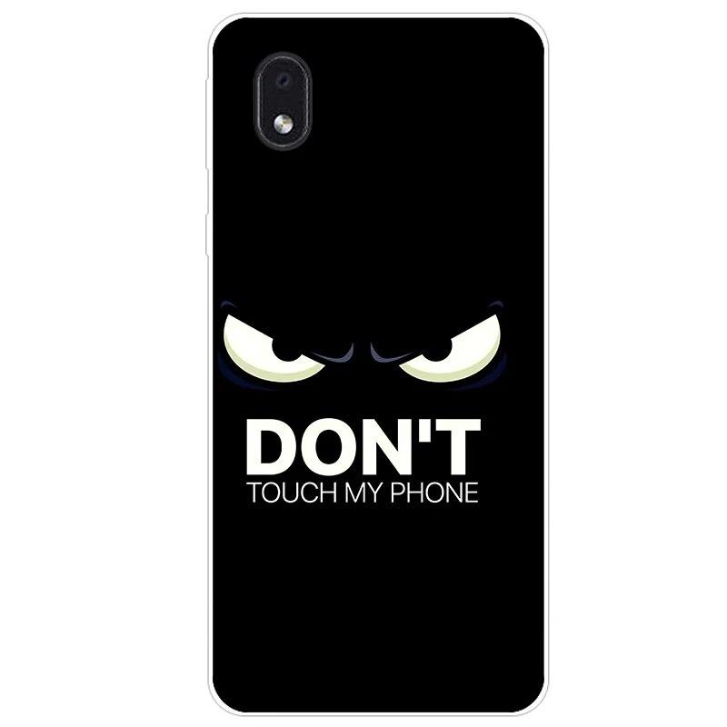 For Samsung Galaxy M01 A01 Case For Samsung Galaxy M01 Core Soft Case Cover M 01 A01 Core Fashion Protect Black Silicone Cover