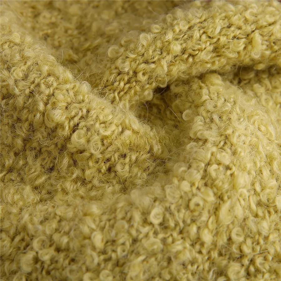 200g 460m Hand-braided Alpaca Loop Wool Yarn Thread Hand Knitting Wool Crochet Yarn for DIY Sweater Soft Smooth Yarn