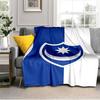 Ports Fc Crest Printed Throws Blanket Soft Flannel Blankets for Couch Bed Gifts for Men Women Picnic Blanket Christmas Gifts