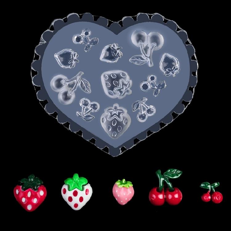 Silicone Stamping Template Rose And Butterfly Nail Art Silicone Molds 3D Carving Templates For Elegant Nail Decorations