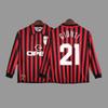 AC vintage jersey football jersey Maldini Tonali Ibka Piatek Shevchenko jersey
