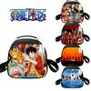 Customizable Cartoon Anime One Piece Lunch Box Cute Round Lunch Bag With Thermal Insulation Portable And Convenient