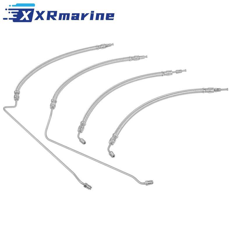

32-864960 For Mercruiser Alpha One Gen Two 1 2 I II Trim Tilt hydraulic Ram Cylinder Hose Kit 32-864959 32-99904Q