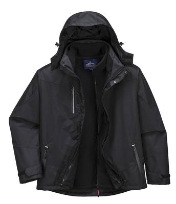3-in-1 INSULATED JACKET S553 BLACK XXL - KUR S553 XXL
