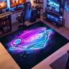 Game Rocket league -Themed Entrance Mat,Non-Slip Mat Area Rug,Room Decor,Outdoor Decor,Kitchen Rug,Doormat - Machine Washable,Easy to Clean