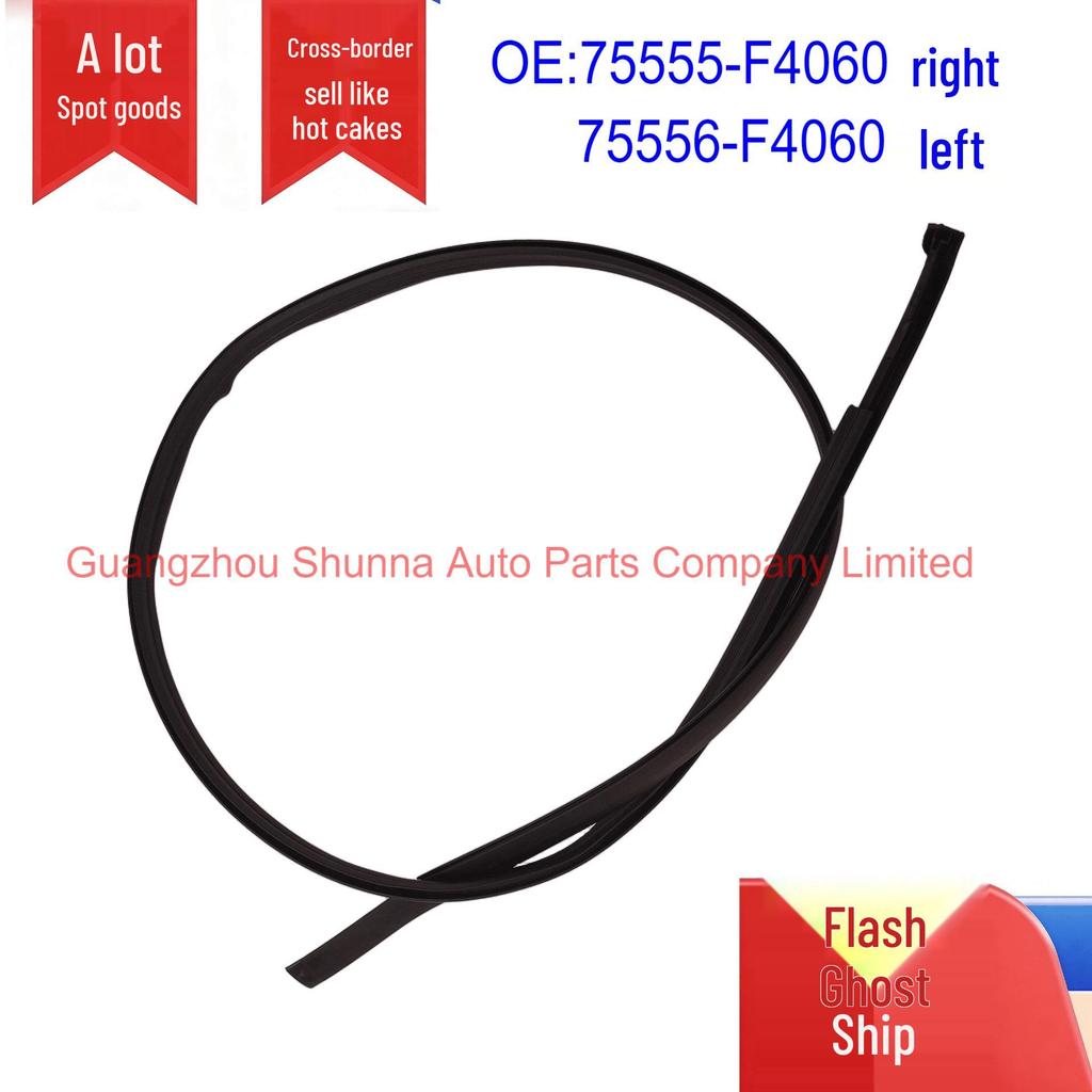 Toyota C-HR Roof Gutter Side Trim 75555-F4060, 75556-F4060