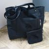 FARG & FORM Stylish Canvas Tote Bag, Black, Large, by moz, Scandinavian brand FARG & FORM