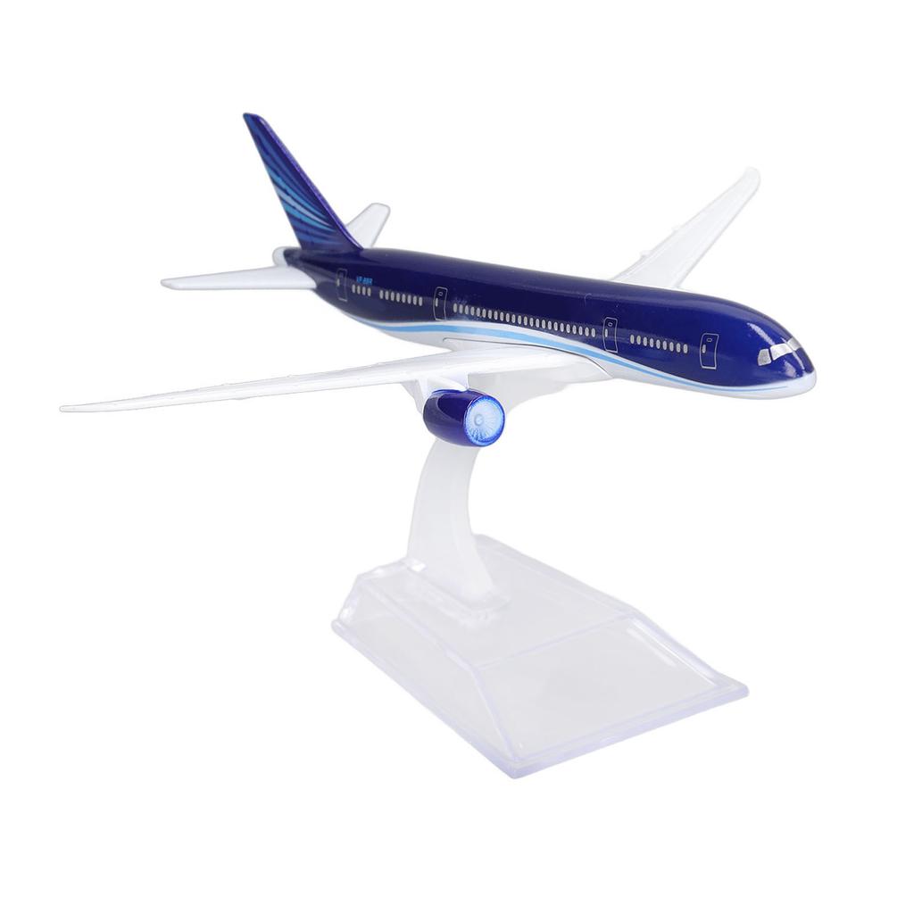 1:400 Model Avion de Linie 787 Turnat sub Presiune Aliaj Model Avion de Pasageri Simulat cu Stand Decor Acasă