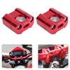 1 Pair of 22mm 28mm Bar Clamps Handlebar Risers for Motorcycle Refit Accessories Red