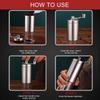 Grinder, Coffee Bean Grinder with Adjustable Settings, Stainless Steel Hand Coffee Mill, Coffee Grinder Manual for
