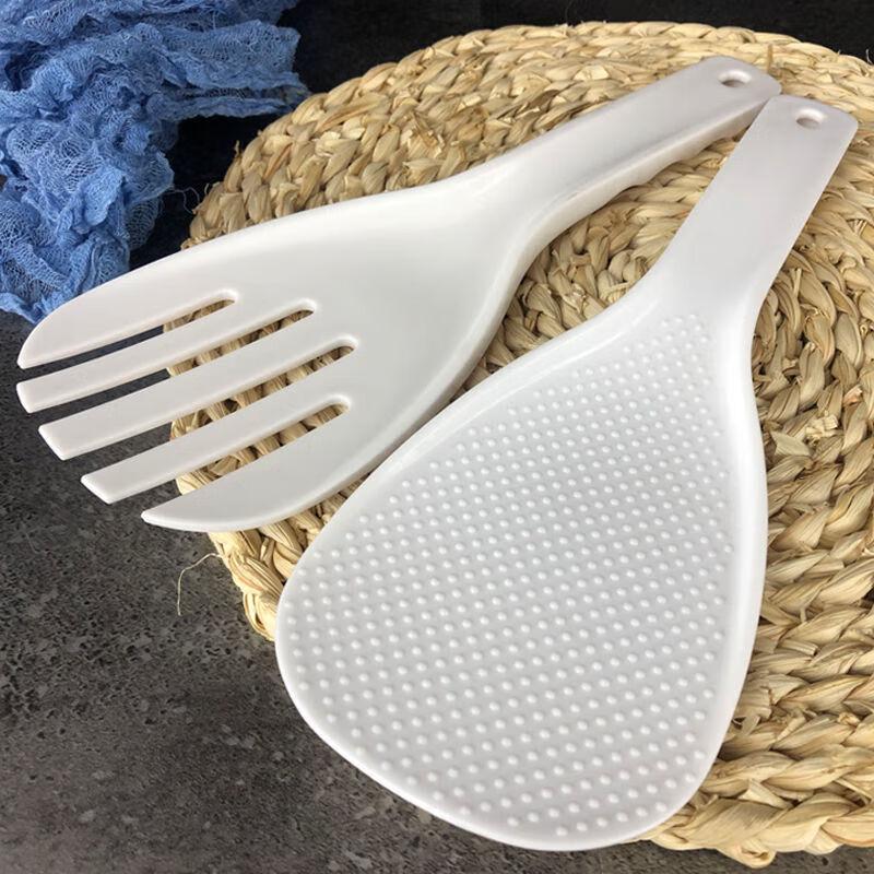 NHZHIW Large Non-stick Silicone Rice Spoon