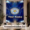 Custom Text Tapestry Leicester City Print Wall Tapestry Indoor Living Room Wall Decor