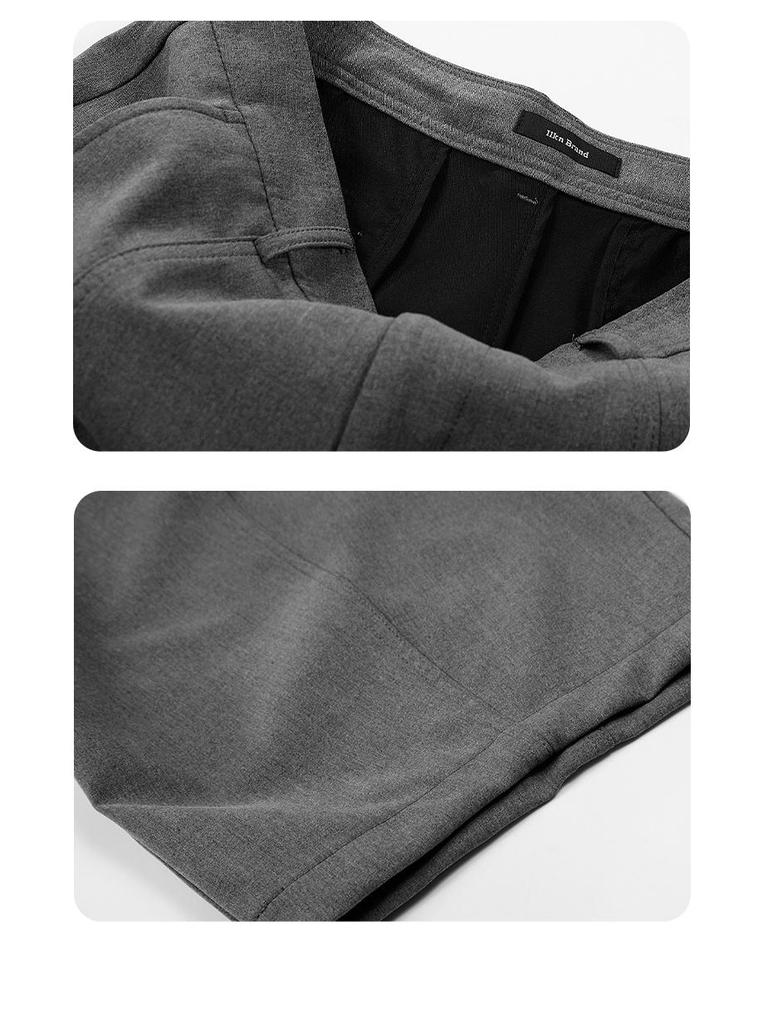 Yongfang Unisex Wide-Leg Casual Suit Pants